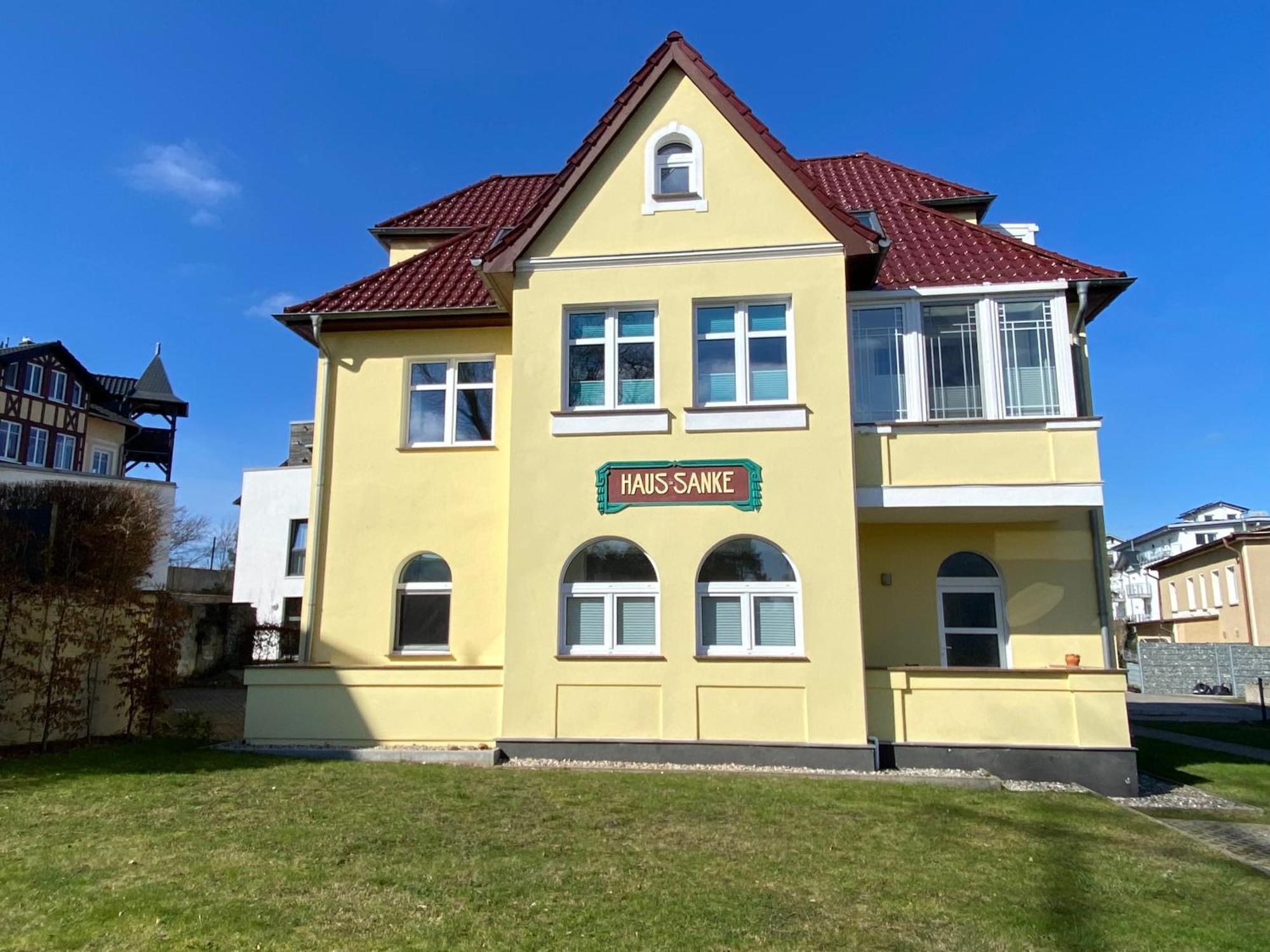 Haus Sanke Wohnung 4 ゼーバート・ヘリングスドルフ エクステリア 写真